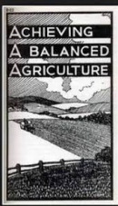Achieving a balanced agriculture