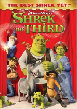 Shrek The Third Dvd Johnston Public Library
