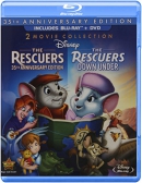 The Rescuers 35th anniversary edition [Blu-ray] : and, The Rescuers down under