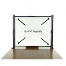 Tabletop projection screen [learning tool].