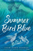 Summer bird blue