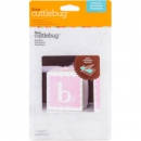 Cricut cuttlebug [learning tool]. Swiss dots embossing folder.