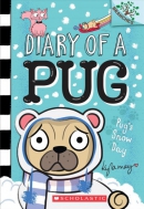 Pug's snow day
