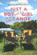 Just a boy and a girl in a little canoe