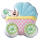 Baby buggy cake pan [mold].