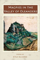 Magpies in the valley of oleanders
