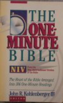 The one-minute Bible