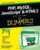 PHP, MySQL, JavaScript & HTML5 all-in-one for dummies